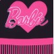 Czarno-różowy,jednoczęściowy strój kąpielowy Barbie