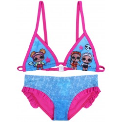Dwuczęściowy,różowo-niebieski kostium kąpielowy L.O.L. SURPRISE!