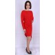 ASOS Czerwona, asymetryczna sukienka mini