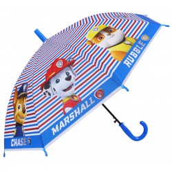 Chłopięca parasolka w kolorowe pasy Psi Patrol