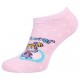 3 x White/Pink Low Length Socks, Shoe Liners For Ladies Angelica Pickles RUGRATS