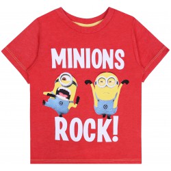 Czerwony t-shirt MINIONKI PRIMARK