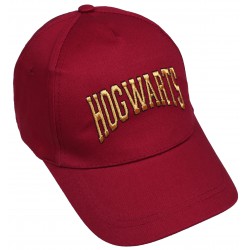 Klasyczna burgundowa czapka z daszkiem HARRY POTTER