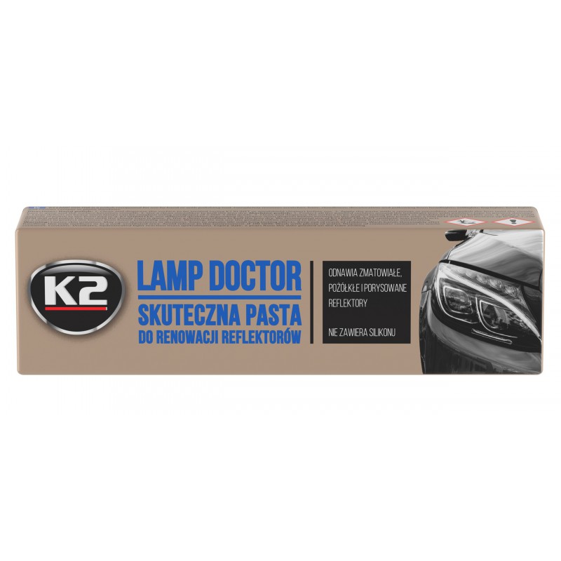 K2 Pâte Lamp Doctor Anti-Rayures Phares 60G à prix pas cher