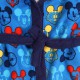 Granatowy szlafrok dziecięcy z kapturem Myszka Mickey
