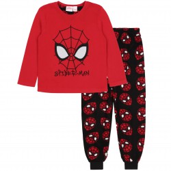 Czarno-czerwona, polarowa piżama SPIDER-MAN Marvel
