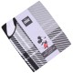Schwarz-graue zweiteilige Bettwäsche aus Baumwolle 200x200 Mickey Maus Disney