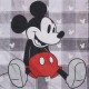 Szary śpiwór dziecięcy 68 cm x 137 cm Myszka Mickey