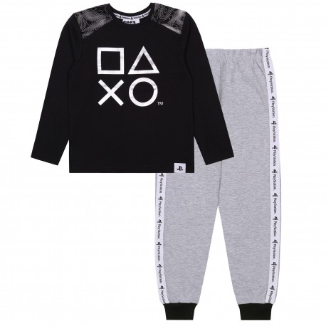 Szaro-granatowa piżama chłopięca PlayStation