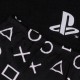 Ciepła, czarna piżama dwuczęściowa PlayStation
