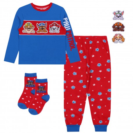 Set regalo: pigiama per bambino + calzini Paw Patrol