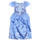 Niebieska sukienka/kostium +korona + rękawiczki Kopciuszek DISNEY