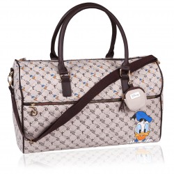 Disney Donald Duck Big Brown Travel Bag