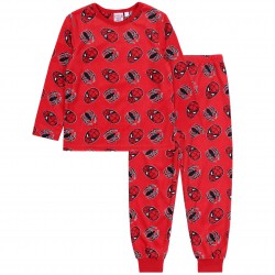 Czerwona, chłopięca piżama z długimi rękawami Spider-Man MARVEL