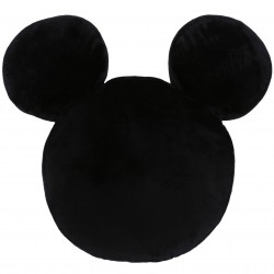 Czarna poduszka kształtka Myszka Mickey 50x50 cm