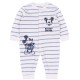Completo per neonati blu-bianco con strisce Topolino Mickey DISNEY