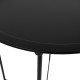 RANDERUP 47 Černý kovový konferenční stolek