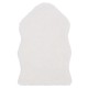 TOFTLUND Tappetino morbido di colore bianco 55x85 cm