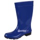 Lemigo Ilse Women Ladies High Quality Rubber PCV Blue Wellies Wellingtons Rain Boots