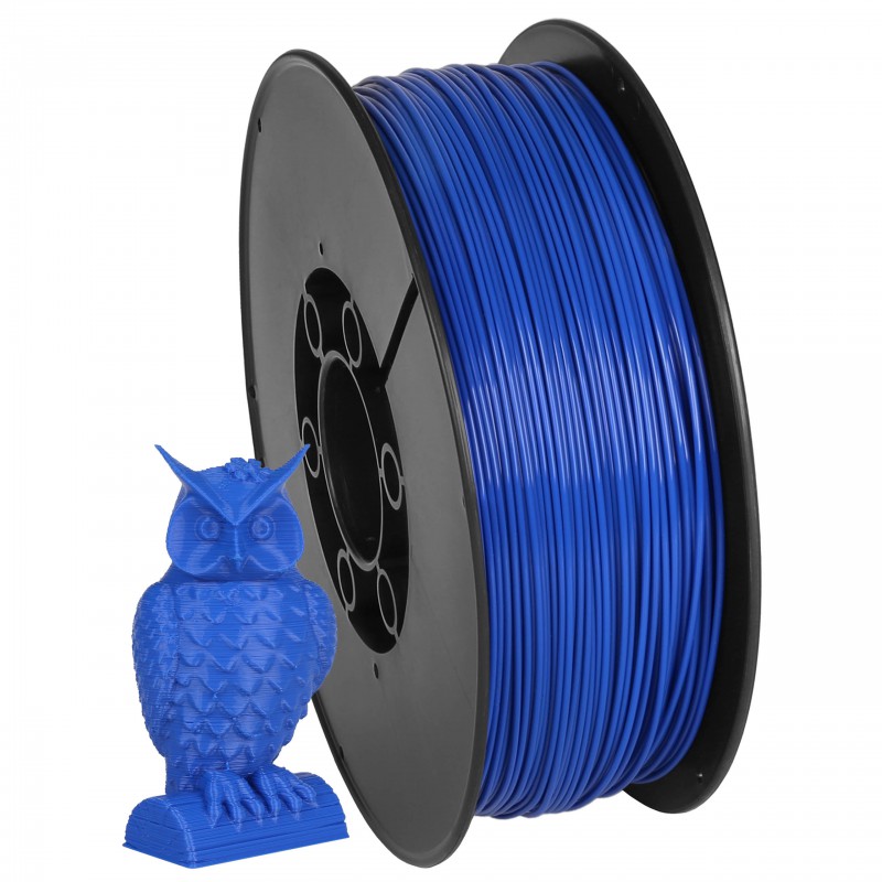 Filamento PLA di colore blu navy 1,75 mm (filo) per stampanti 3D MADE IN EU  - Sarcia