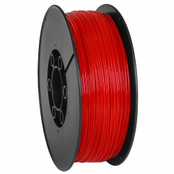 Filamento PLA rosso (filo) per stampanti 3D