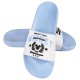 Niebiesko-białe klapki gumowe Myszka Mickey Disney