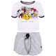 Biało-czarna, damska piżama w paski Myszka Mickey DISNEY