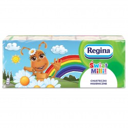 Regina zapchowe chusteczki higieniczne Świat Milli 10x9 szt