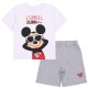 Letni, chłopięcy komplet koszulka + spodenki Myszka Mickey DISNEY
