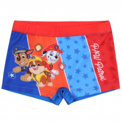 Paw Patrol Boy Child Blue Red Boxer Shorts Swimming Trunks