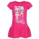 Pinkes Mädchenkleid Sommerkleid mit Rüsche aus Baumwolle süß feine Baumwolle LOL Surprise Püppchen