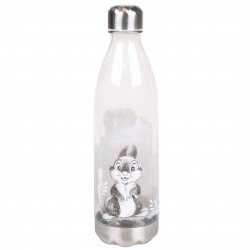 Transparentna, plastikowa butelka Tuptuś, BAMBI 1L
