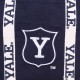 Marinblå axelväska i bomull Yale University