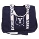 Dunkelblaue Stofftasche aus Baumwolle Einkaufstasche Mehrwegtasche Universität Yale