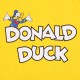 Gul löst sittande nattlinne Donald Duck DISNEY