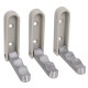 KLYKET Składany, aluminiowy wieszak/hak 3szt IKEA