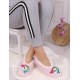 Pink, Soft &amp; Warm Ladies Warm House Slippers, Footlets, Home Shoes Socks MY LITTLE PONY