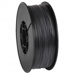 Schwarzgraues Filament PLA 1,75 mm (Draht) für 3D-Drucker MADE IN EU