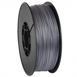 Filament PLA argenté (fil) 1.75 mm pour imprimantes 3D