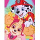 Psi Patrol Dziewczęcy kombinezon kąpielowy, różowy, krótki rękaw UV 50