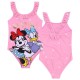 Dívčí jednodílné plavky Disney Minnie Mouse, růžové, puntíky