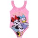 Dívčí jednodílné plavky Disney Minnie Mouse, růžové, puntíky