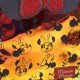 Minnie Maus Disney Rucksack, dunkelrot, holographisch 19x23x7 cm