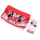 Minnie Mouse, Truse/ borsa per cosmetici trasparente + molettine , elastici
