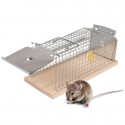 Żywołapka/pułapka szczury/myszy/kuny 30x12x10cm