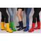 Lemigo Ilse Women Ladies High Quality Rubber PVC Red Wellies Wellingtons Rain Boots