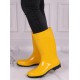 Lemigo Ilse Women Ladies High Quality Rubber PVC Yellow Wellies Wellingtons Rain Boots