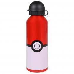 Pokemon Pikachu aluminiowa butelka/bidon, czerwona 500ml