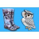 Hawai Lady Exclusive Demar Owl Multicolour Wellies Wellingtons