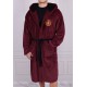 Soft &amp; Fluffy, Burgundy Dressing Gown, Robe For Men Hogwarts Harry Potter